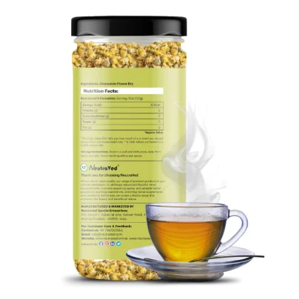 Chamomile Flowers Tea Jar image 6